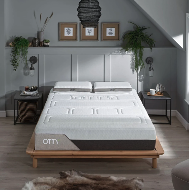OTTY Pure+ Hybrid Bamboo & Charcoal Premium Mattress OTTY